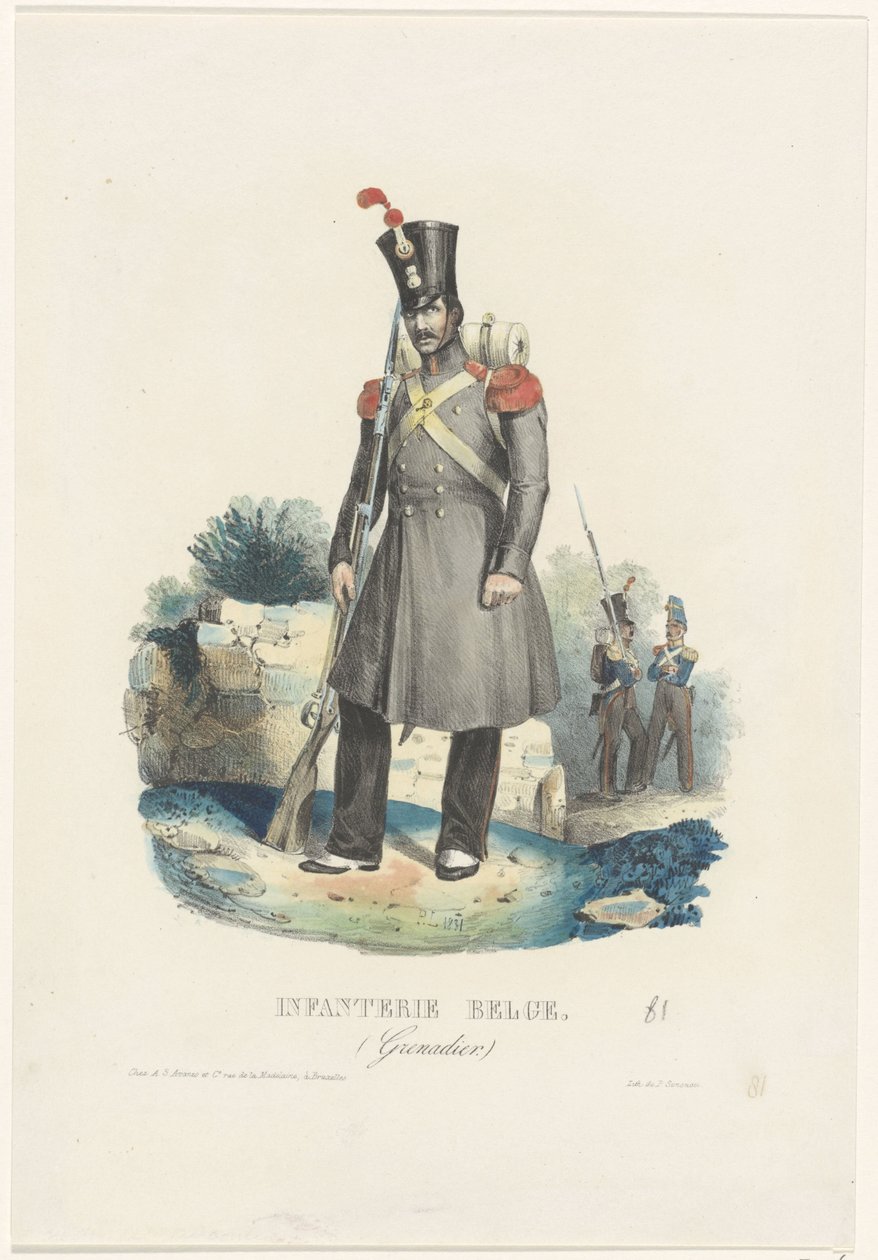 Belgian Grenadier, 1831 by Unknown