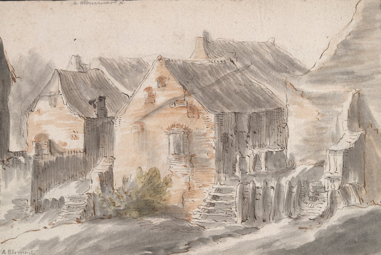 Cottages by Unknown