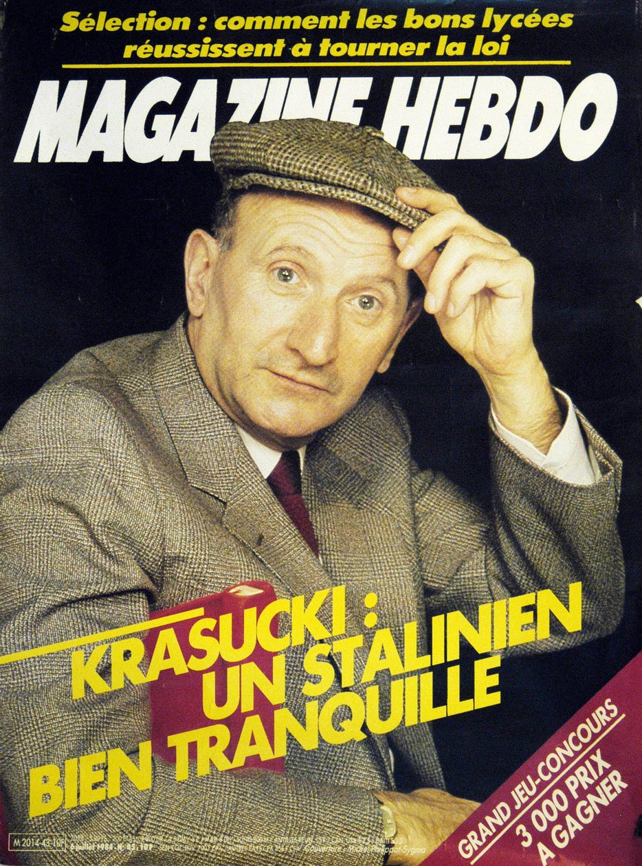 Magazine Hebdo: Krasucki by Unknown