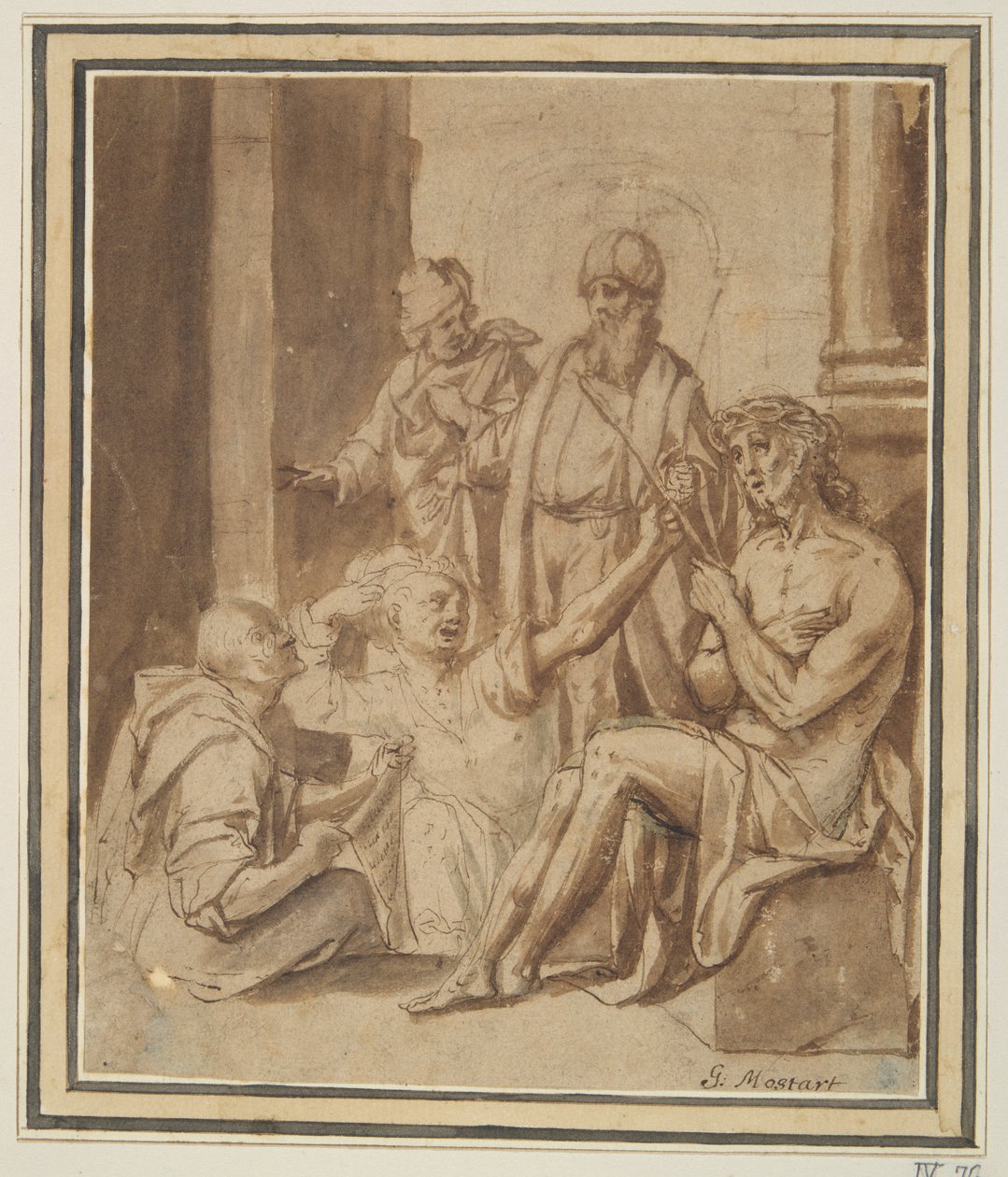 Mocking of Christ by Unknown