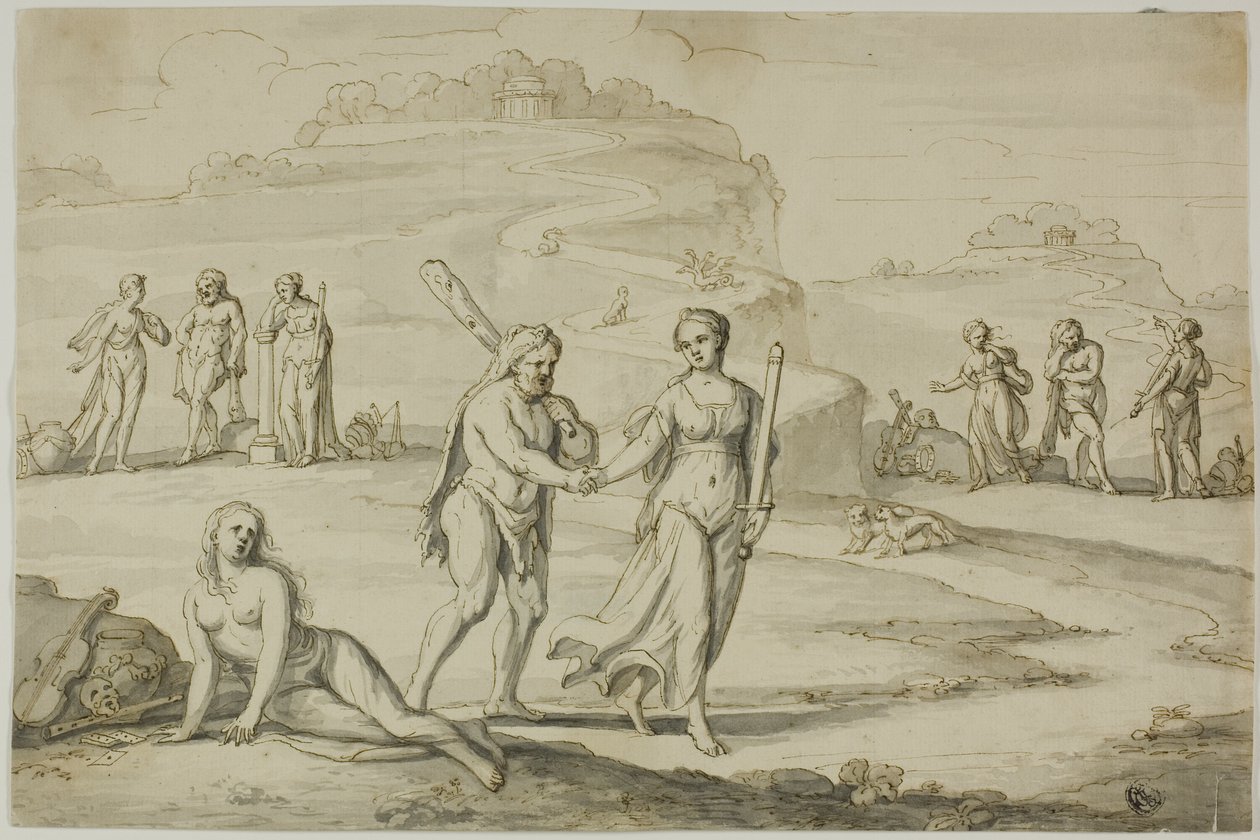 The Choice of Hercules by Unknown