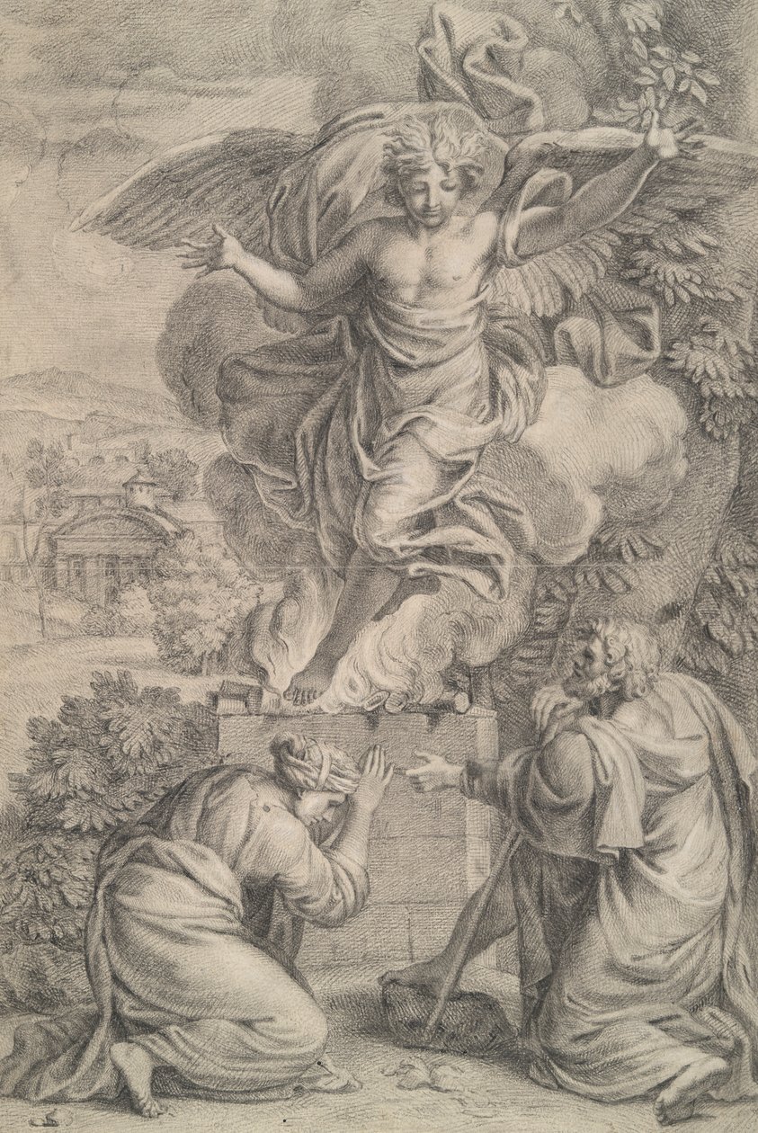 The Sacrifice of Manoah by Unknown
