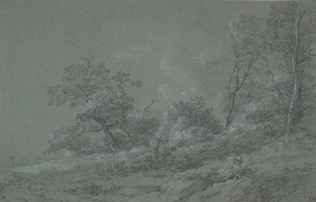 Woodland Scene by Unknown