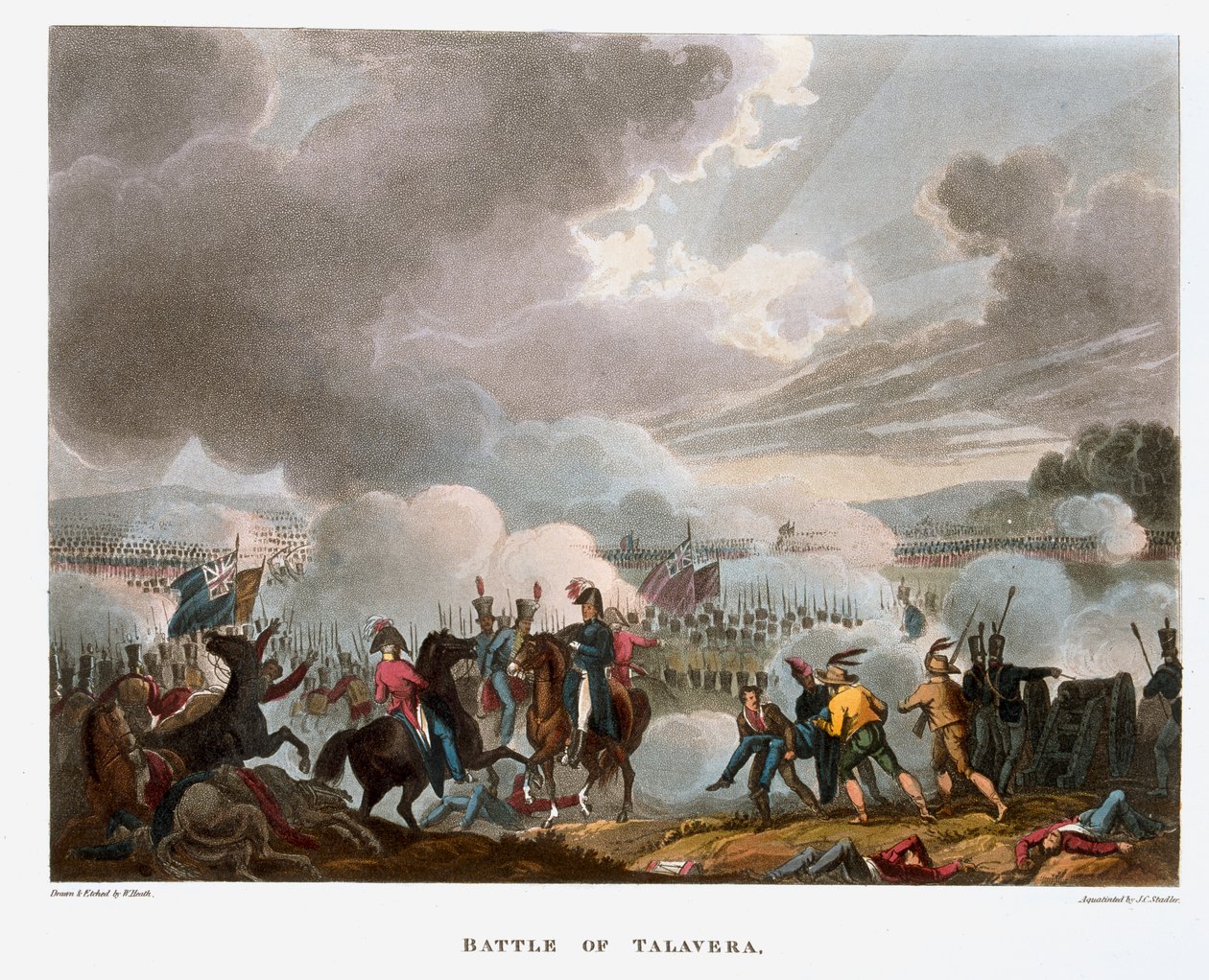 Battle of Talavera by Unknown artist