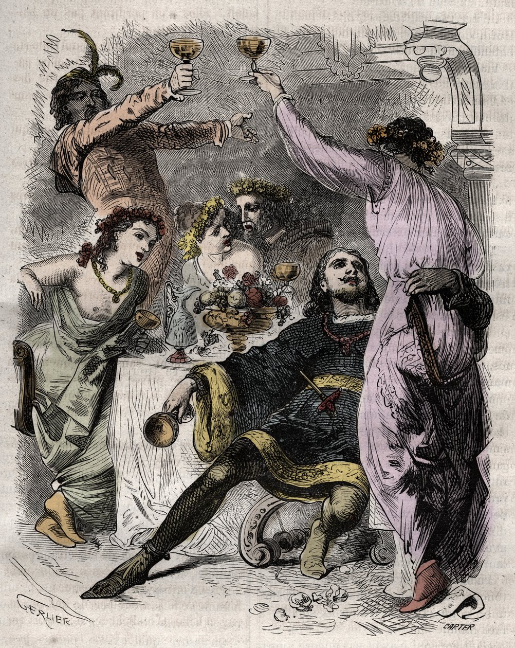 Case of the Tower of Nesle by Unknown artist