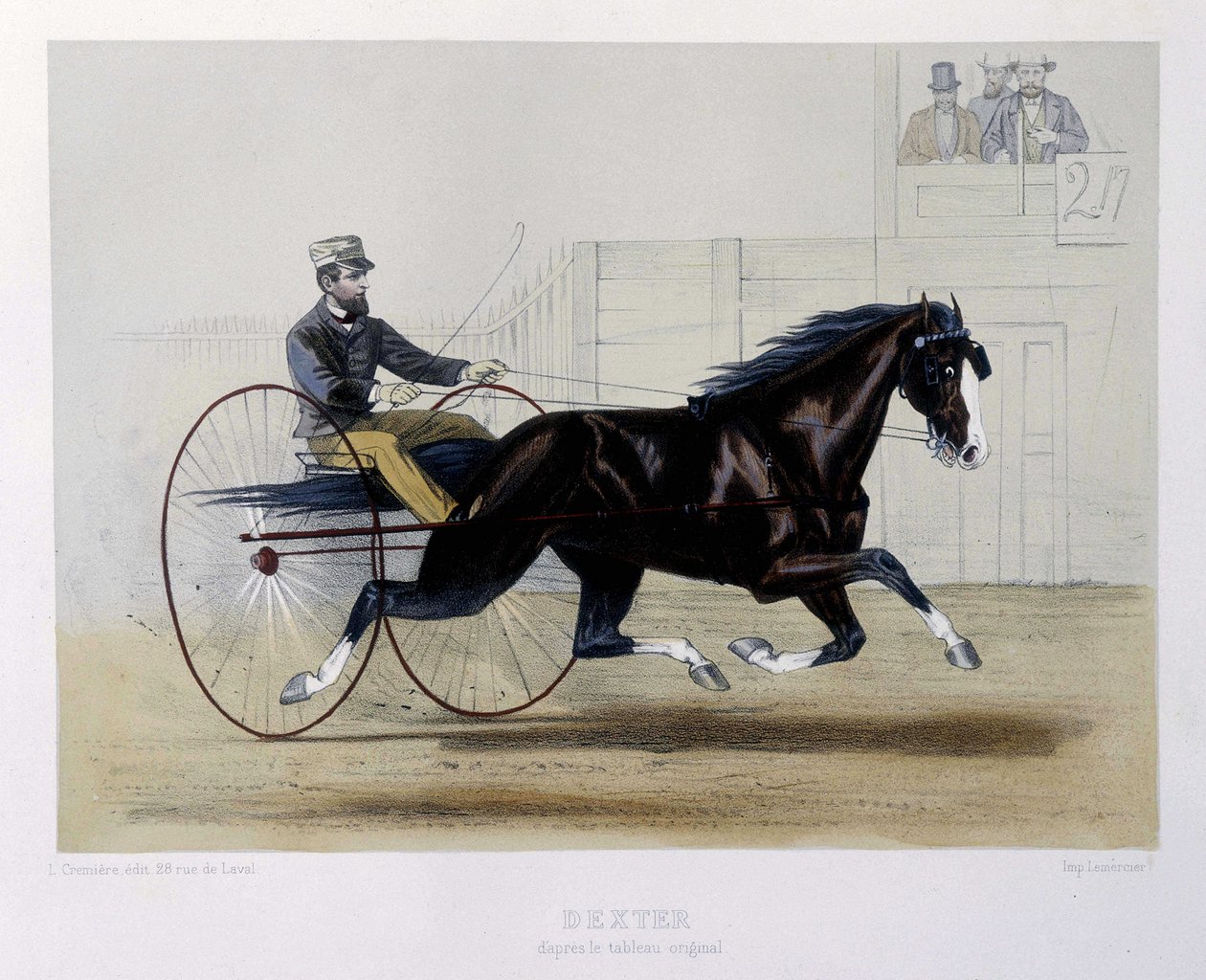 Dexter trotter - in The Centaur by Unknown artist