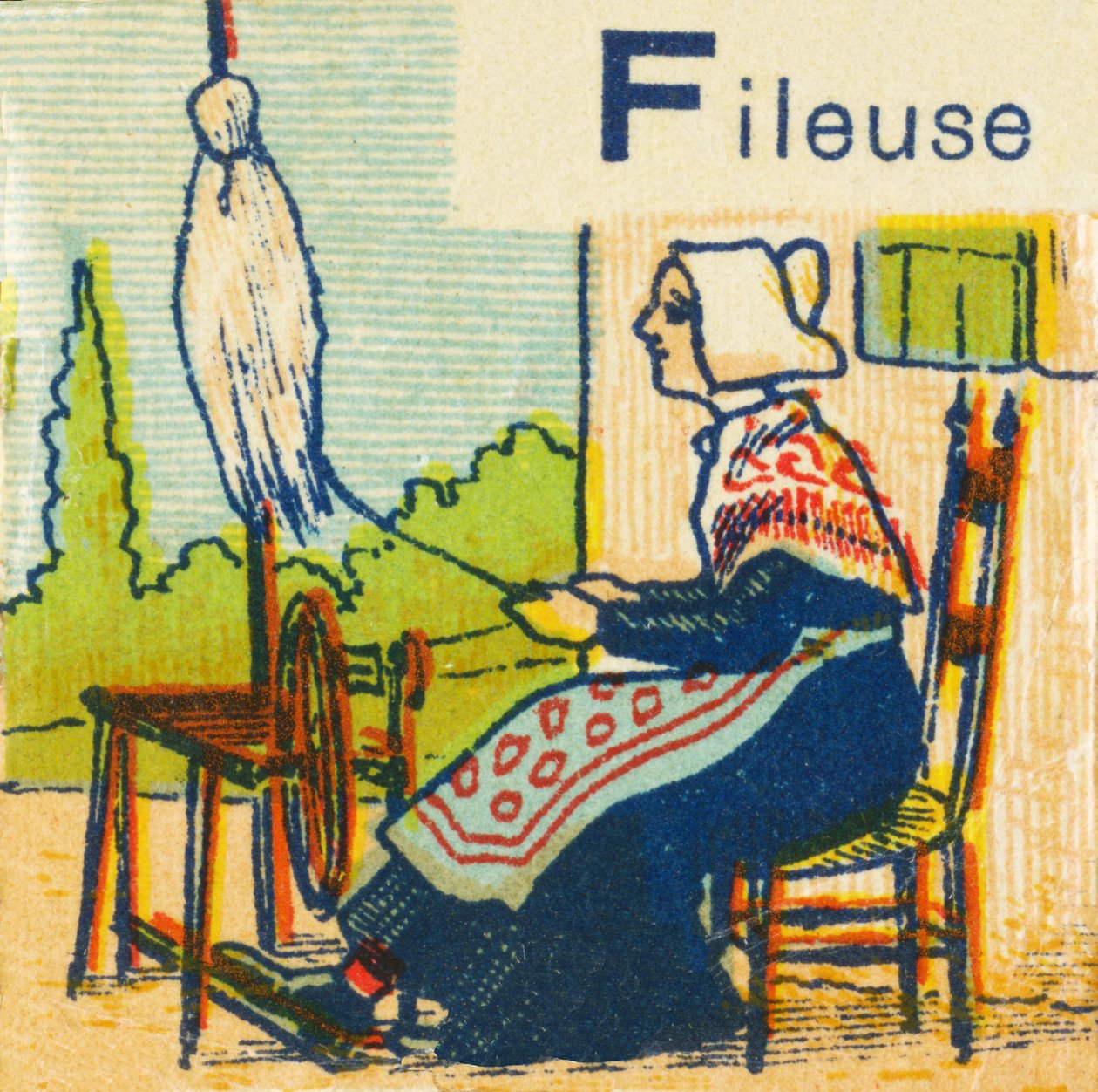 F as Spinner by Unknown artist