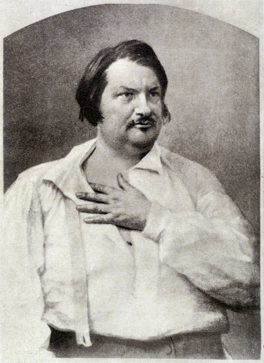 Honoré de Balzac, circa 1850 by Unknown artist