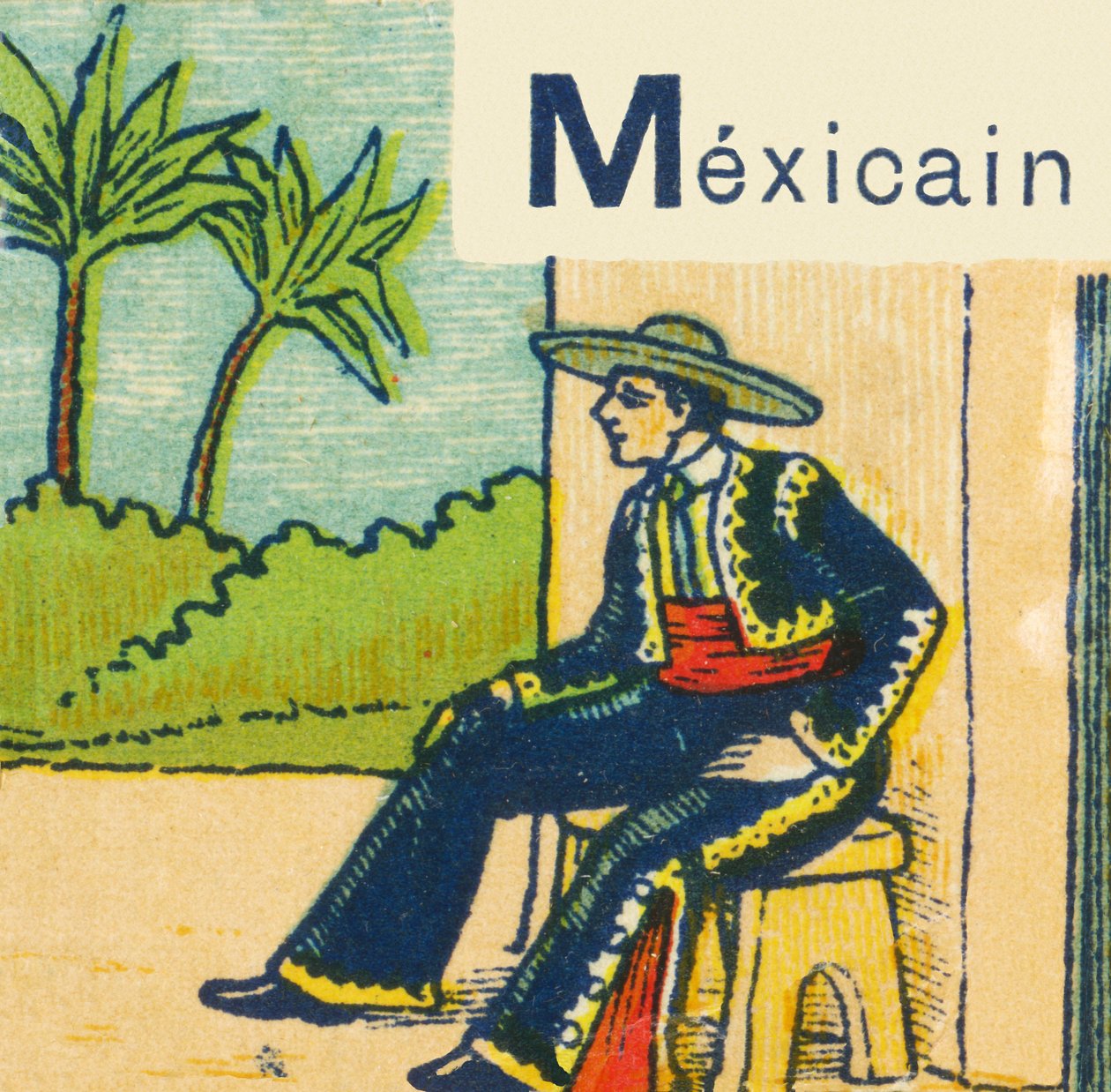 M as Mexican by Unknown artist