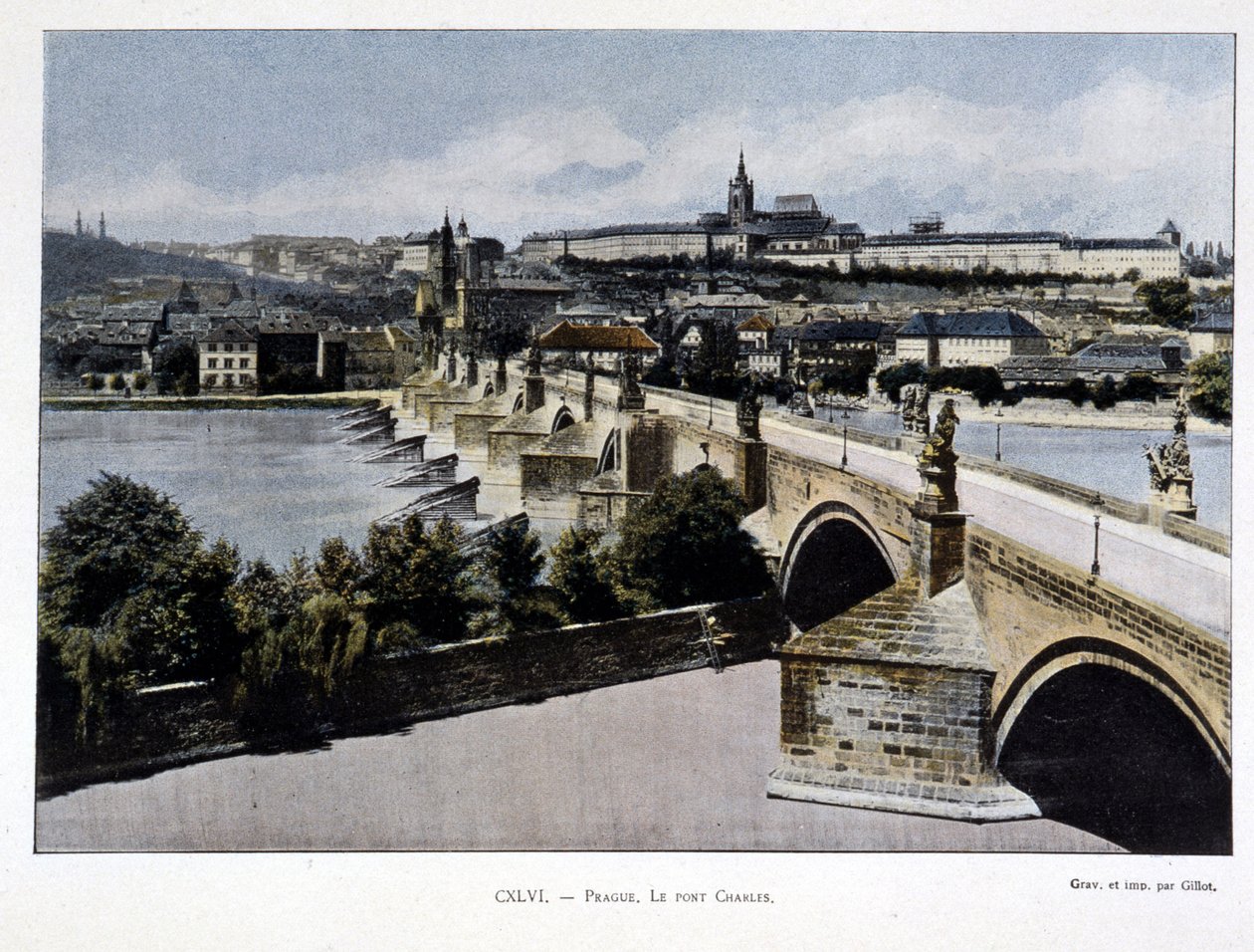 Prague, Charles Bridge, late 19th century by Unknown artist