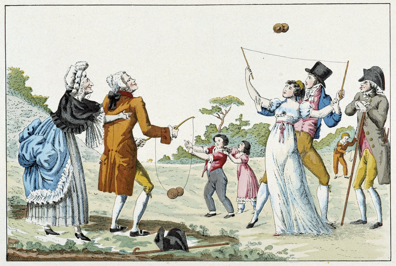 The Game of the Devil (Diabolo) by Unknown artist