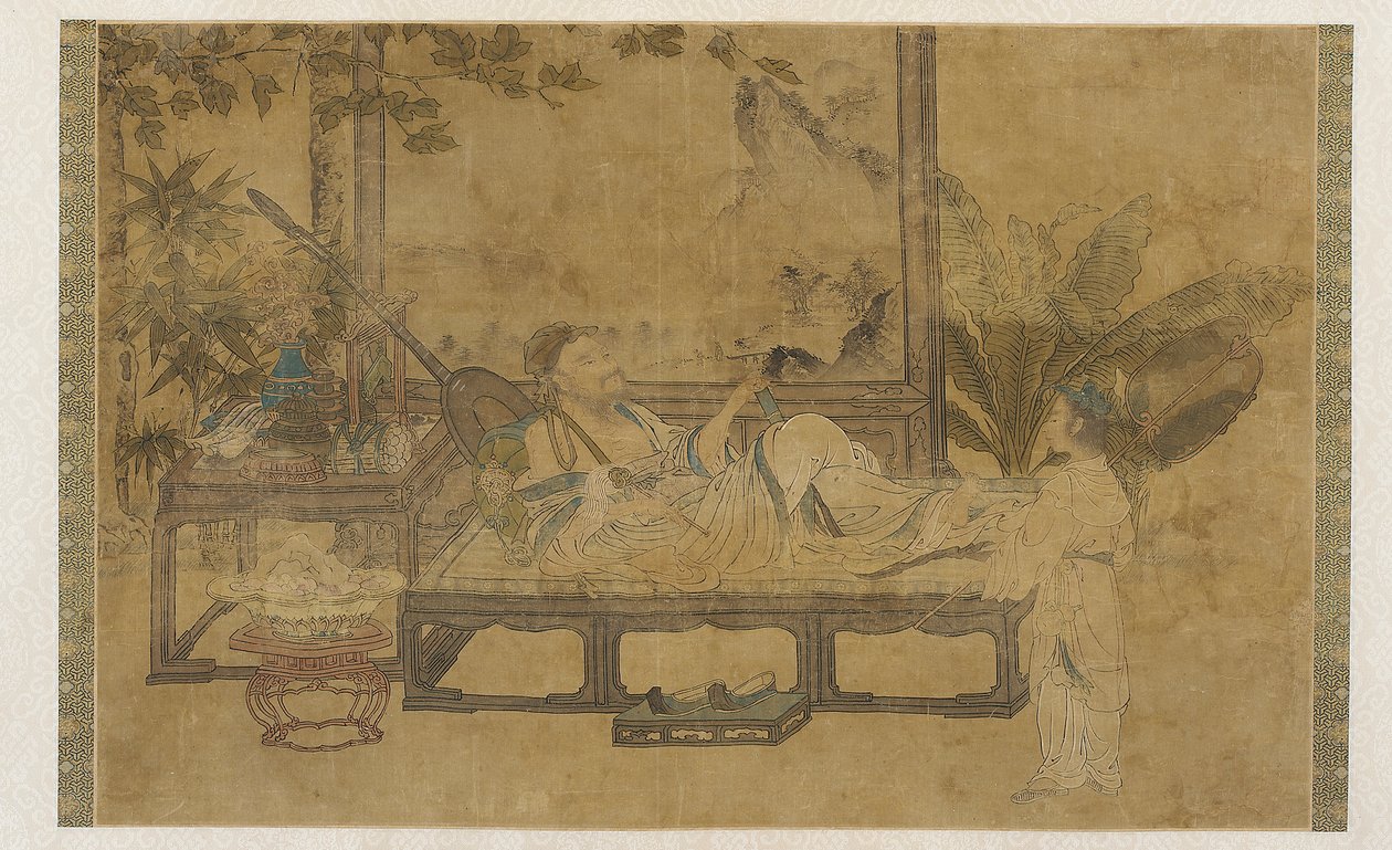 A Man Taking His Ease by Unknown artist