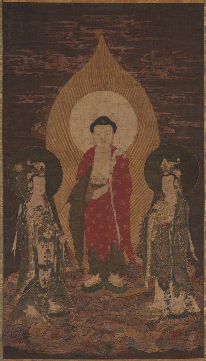 Amitābha Triad by Unknown artist