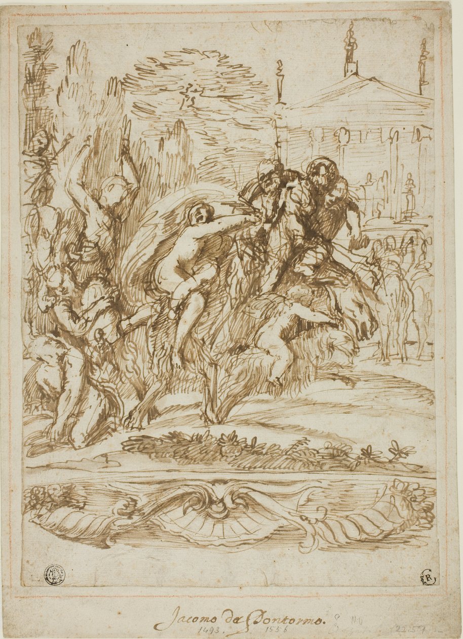 Bacchanal Scene by Unknown artist