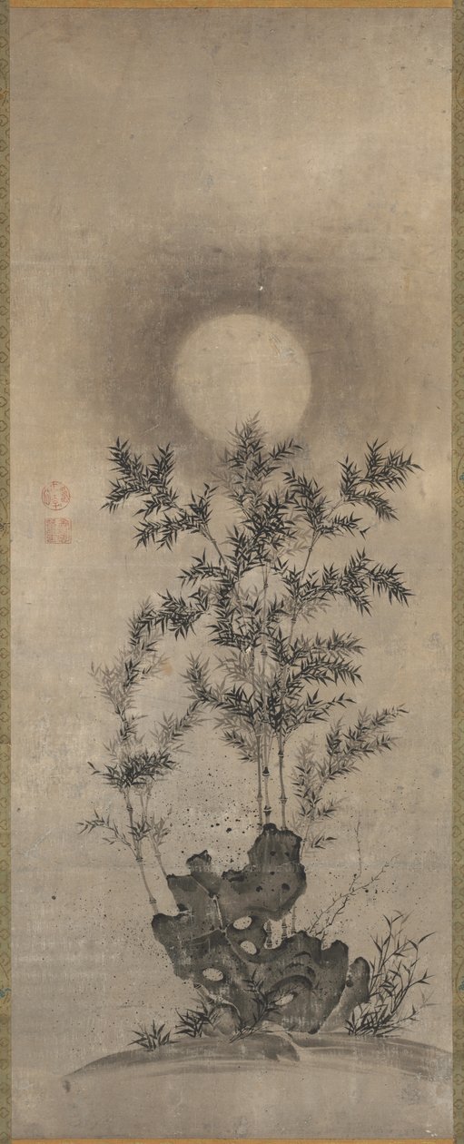 Bamboo in Moonlight by Unknown artist