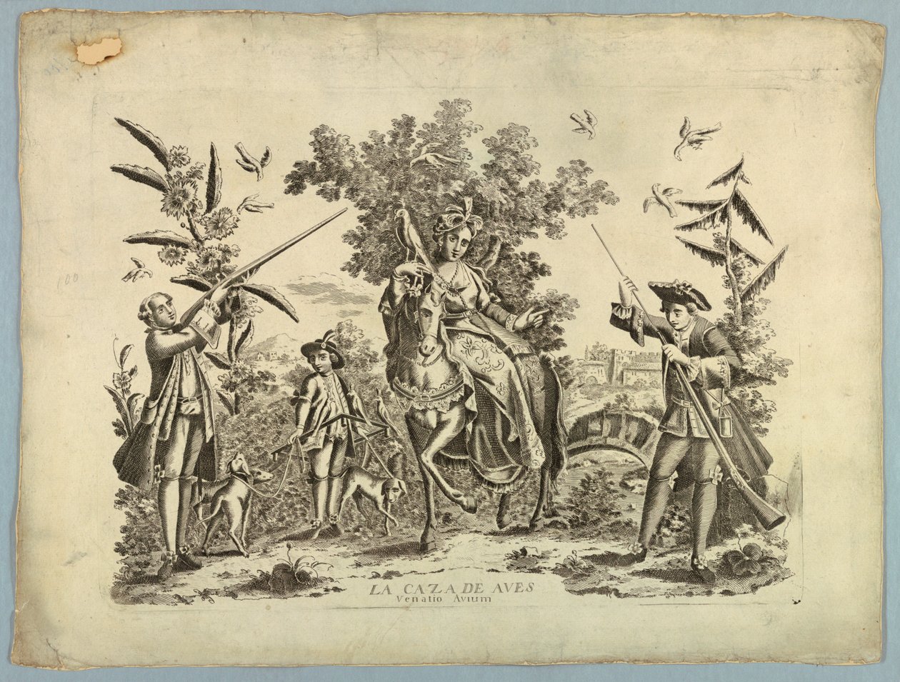 Bird Hunting by Unknown artist