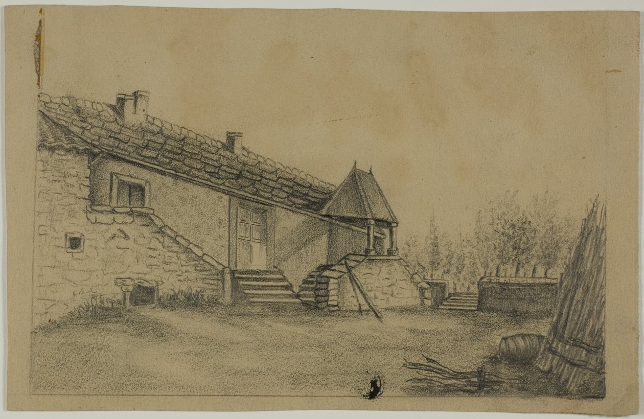 Closed Farmhouse by Unknown artist