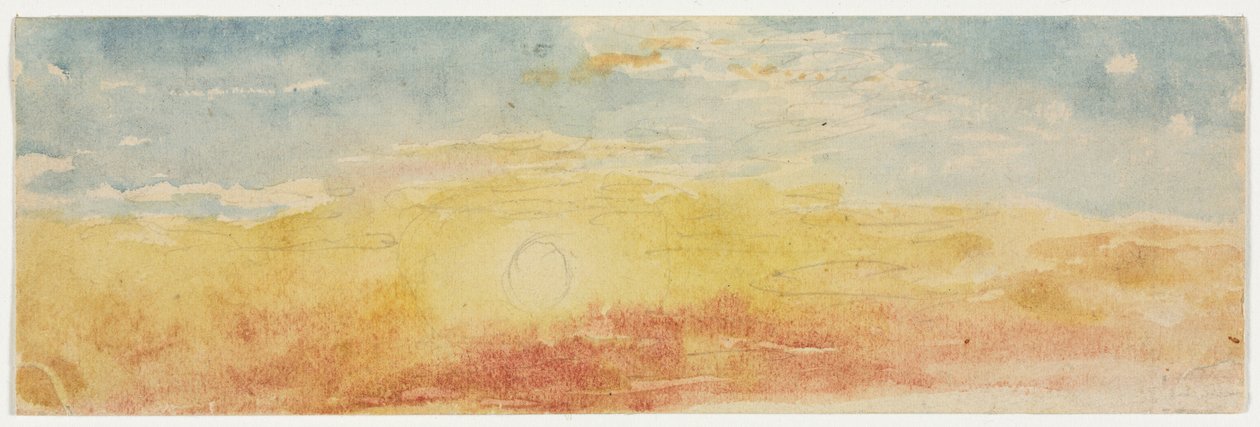 Cloud Study by Unknown artist