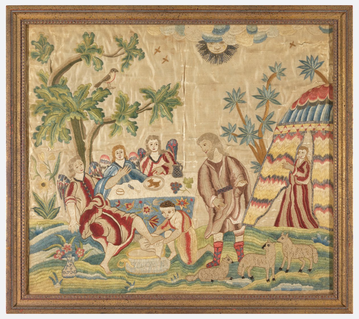 Embroidered Picture by Unknown artist