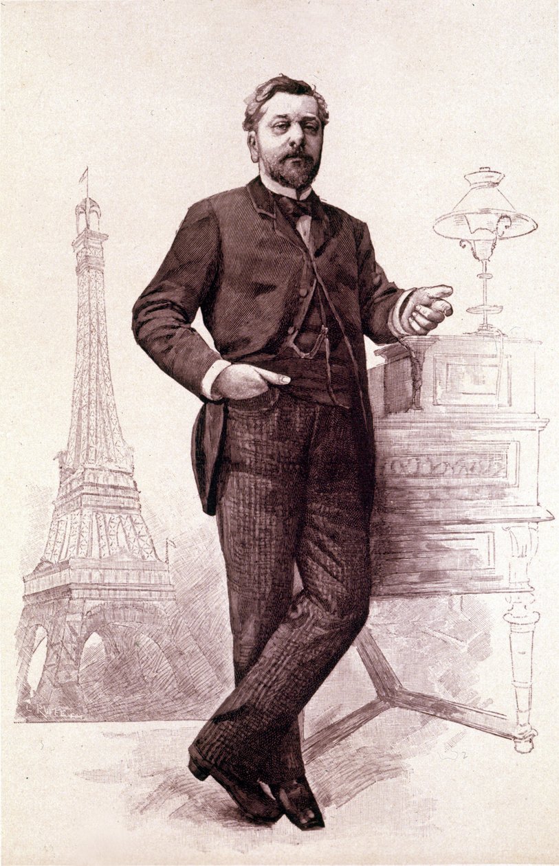 Gustave Eiffel, French engineer by Unknown artist