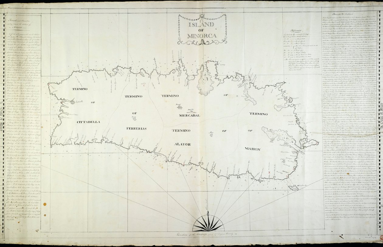 Island of Minorca by Unknown artist
