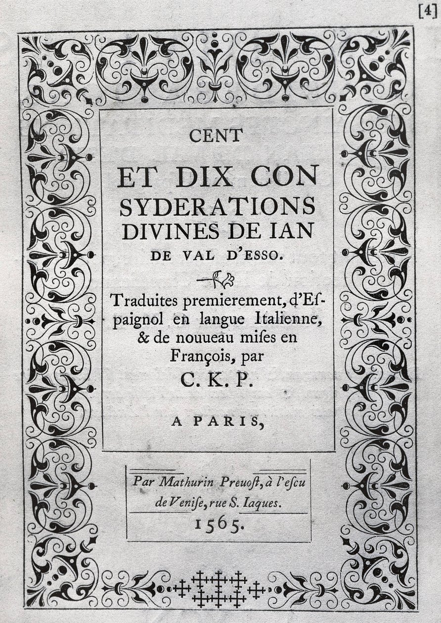 Juan de Valdes by Unknown artist
