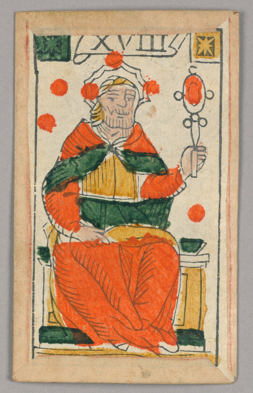 Minchiate (Tarot) Playing Card by Unknown artist