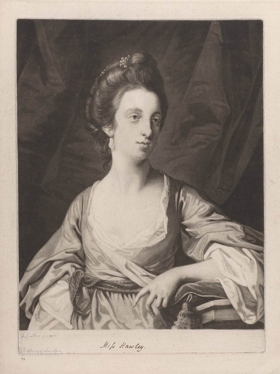 Miss Hawley by Unknown artist
