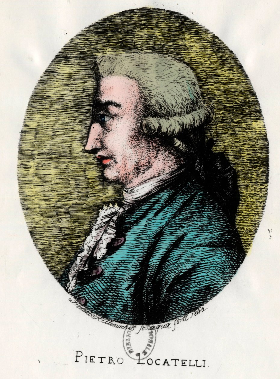 Portrait of Pietro Locatelli by Unknown artist