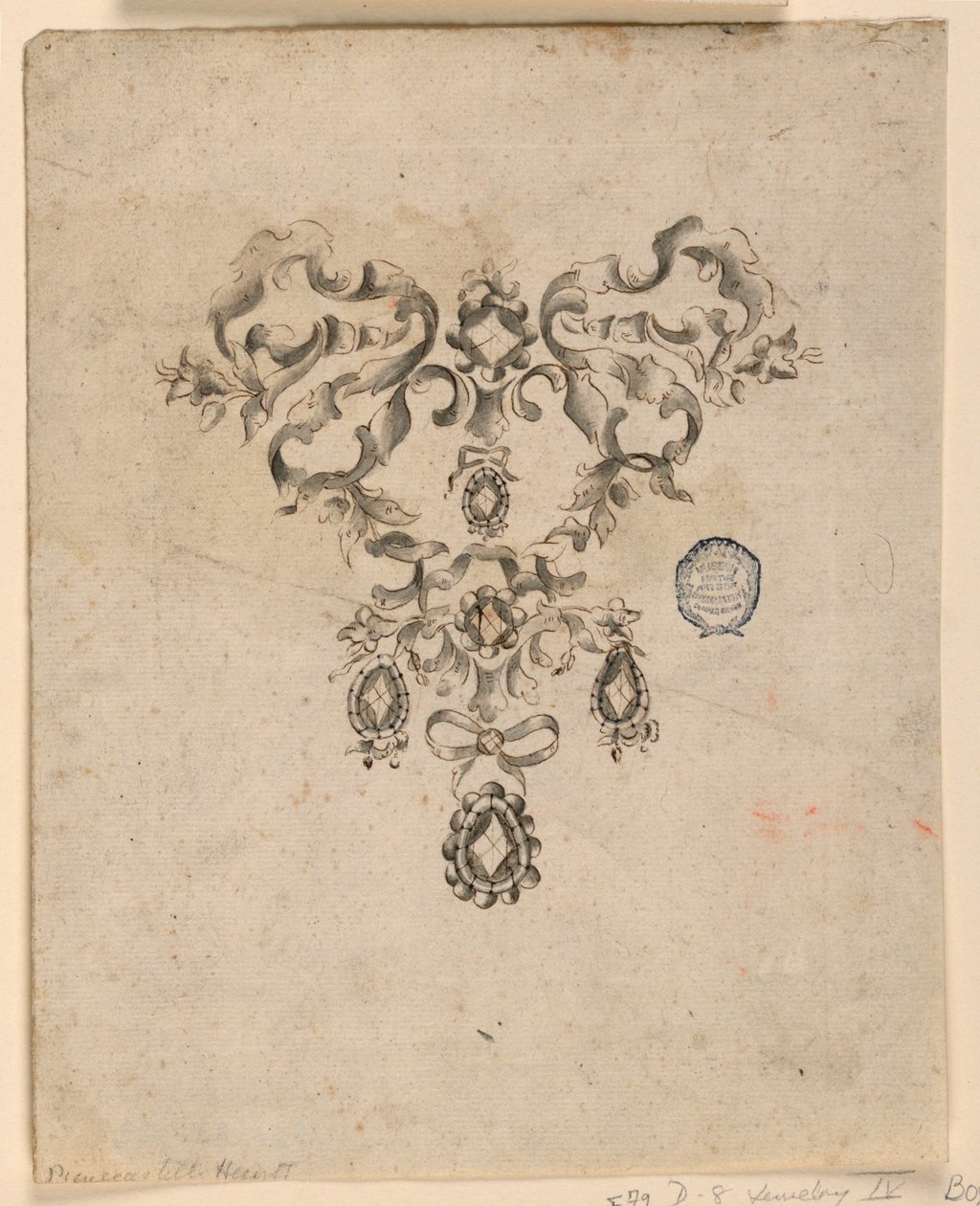 Project for a Brooch by Unknown artist