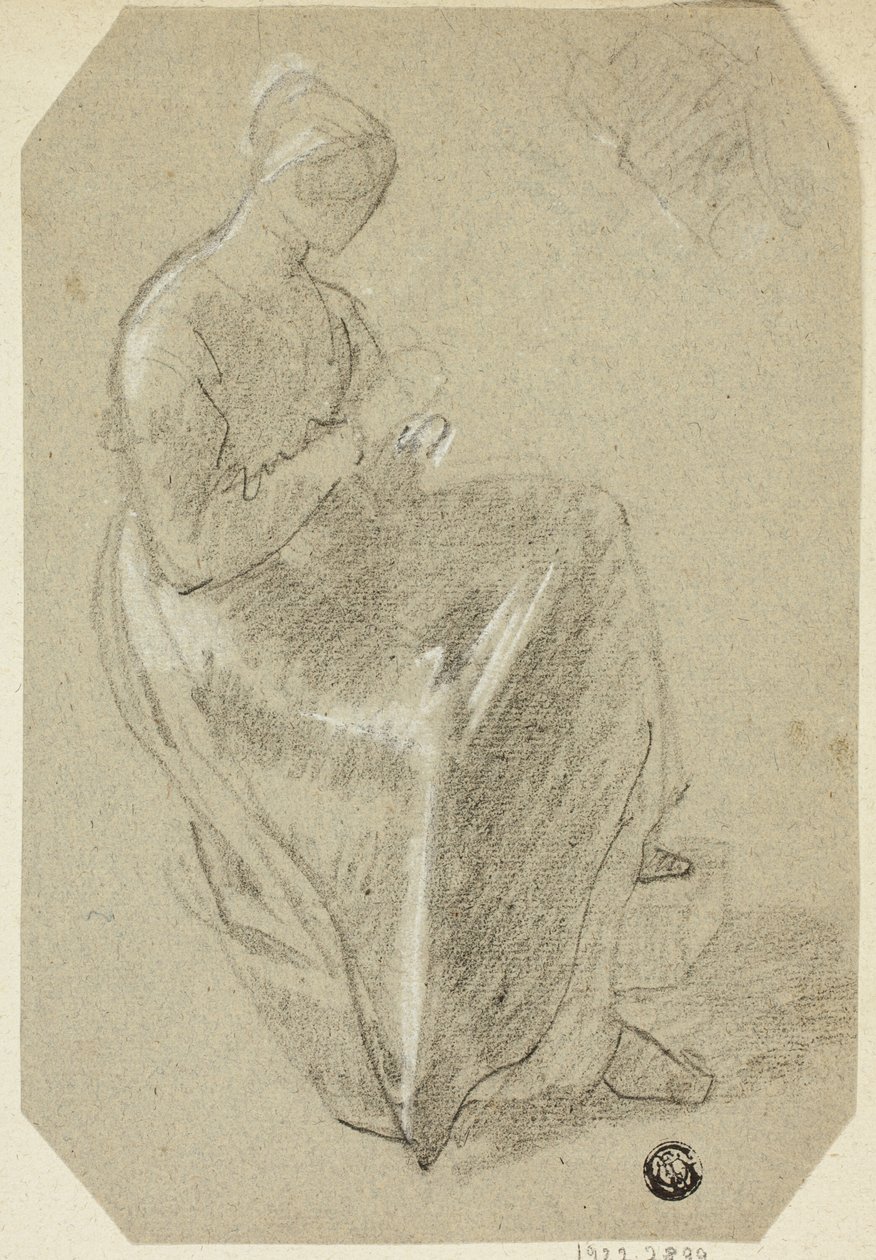 Seated Woman by Unknown artist