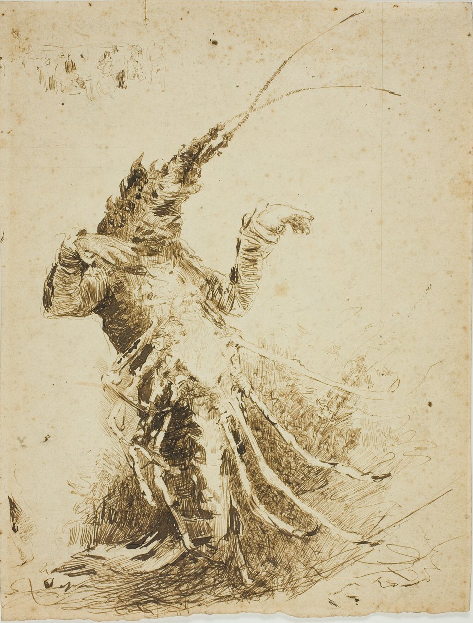 Shrimp-Man by Unknown artist
