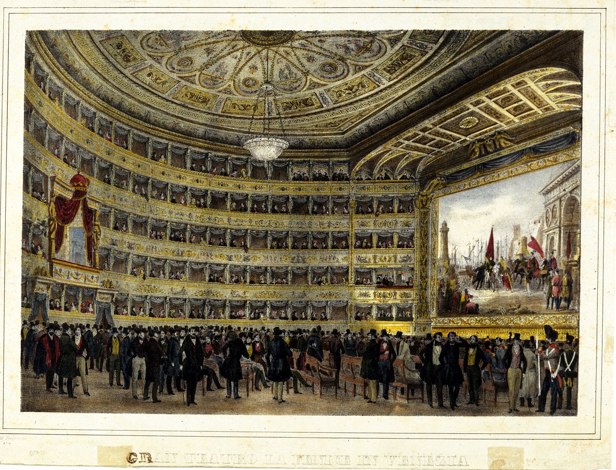 Teatro La Fenice (The Phoenix) by Unknown artist