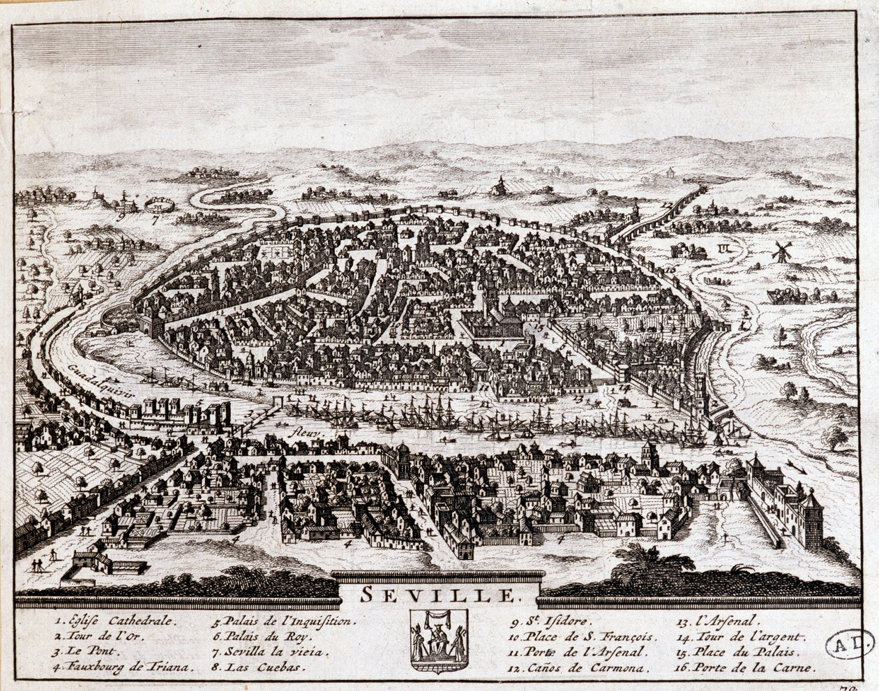View of Seville by Unknown artist