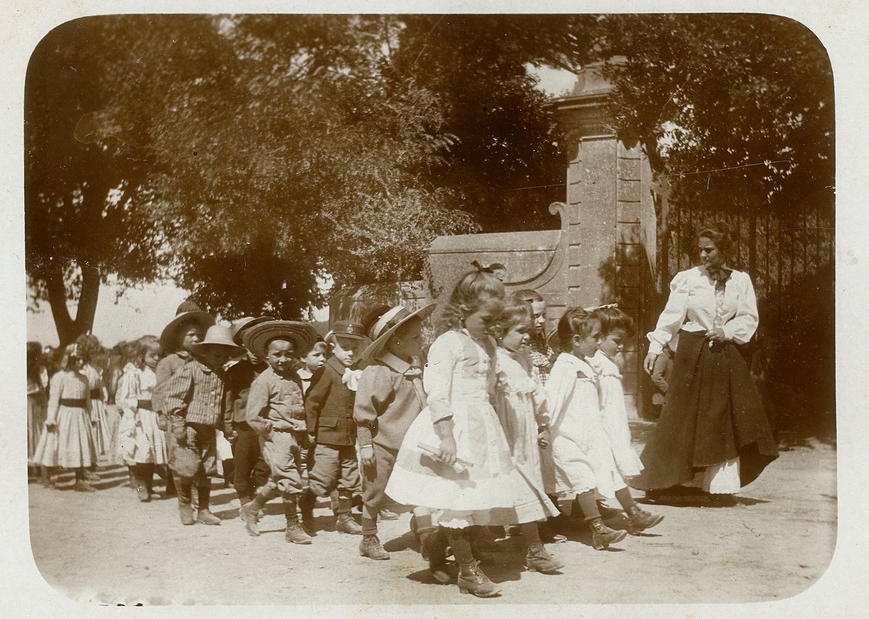 School Walk by Unknown photographer