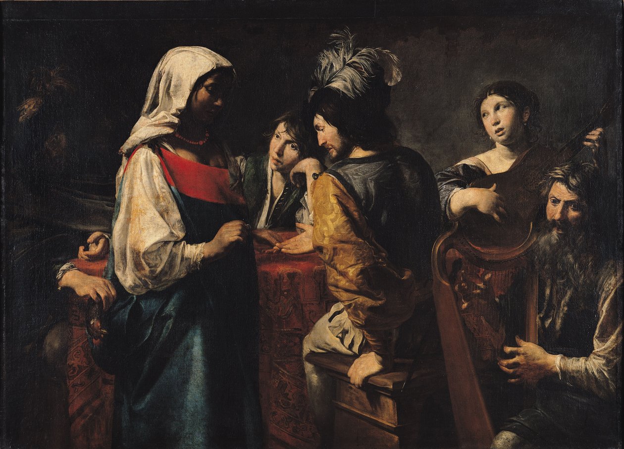 The Fortune Teller by Valentin de Boulogne