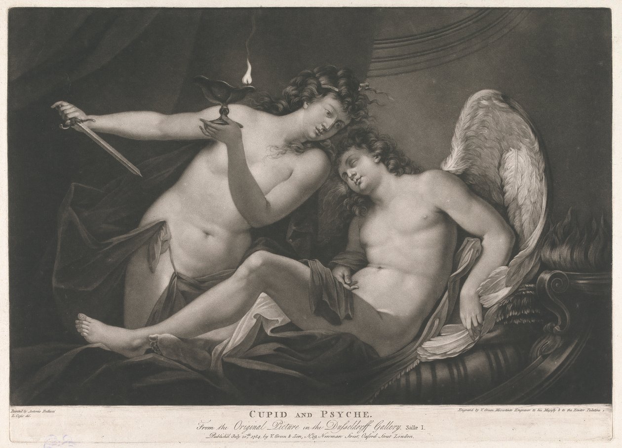 Cupid and Psyche by Valentine Green