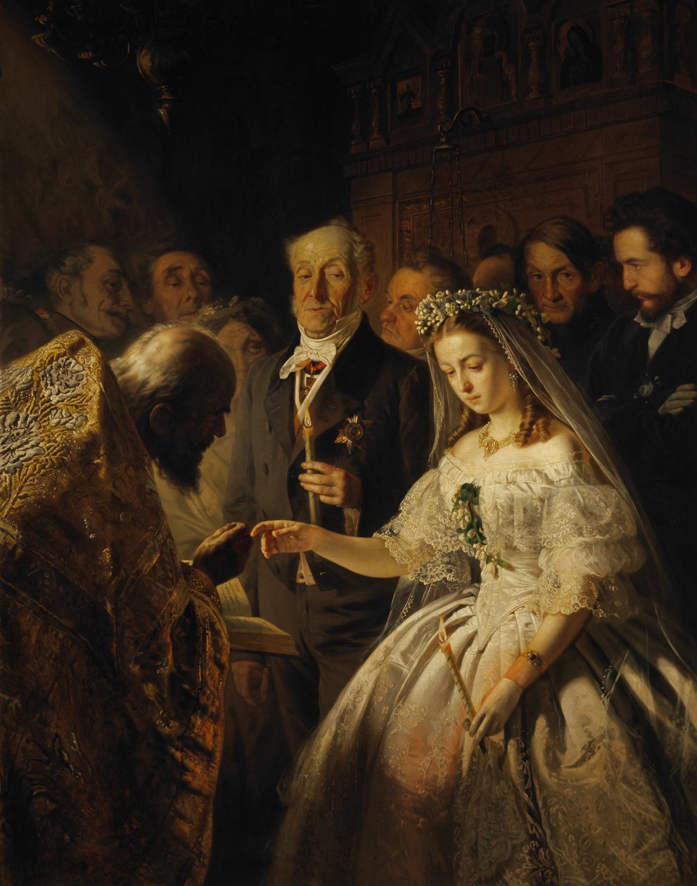 Unequal Marriage by Vassili Vladimirovich Pukiryov