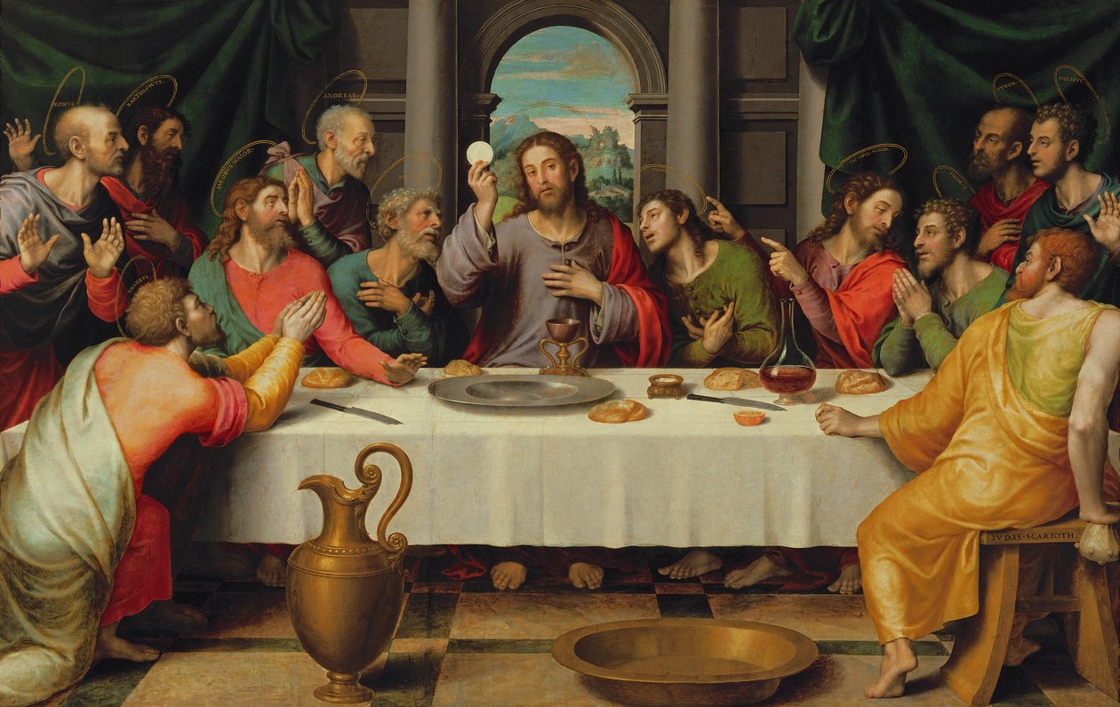 The Last Supper by Vicente Juan Macip
