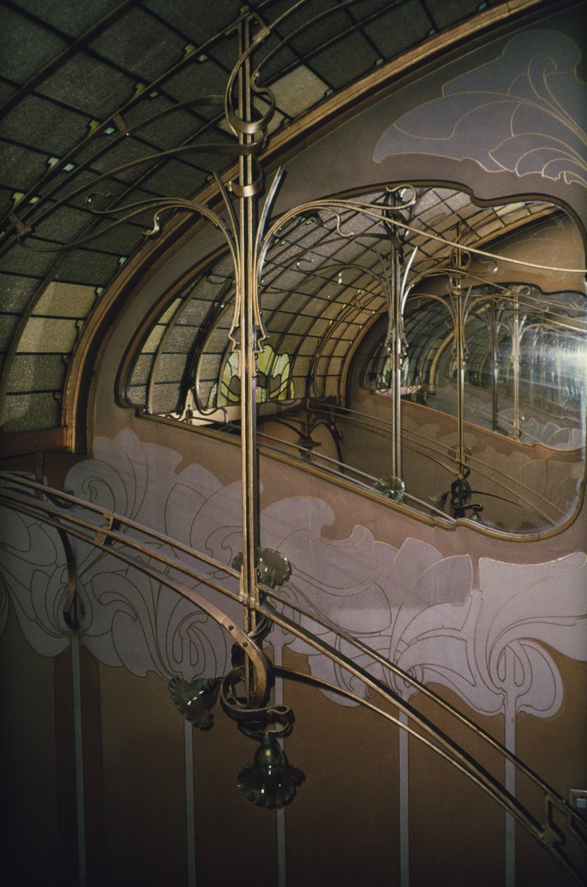 Ceiling (detail) by Victor Horta