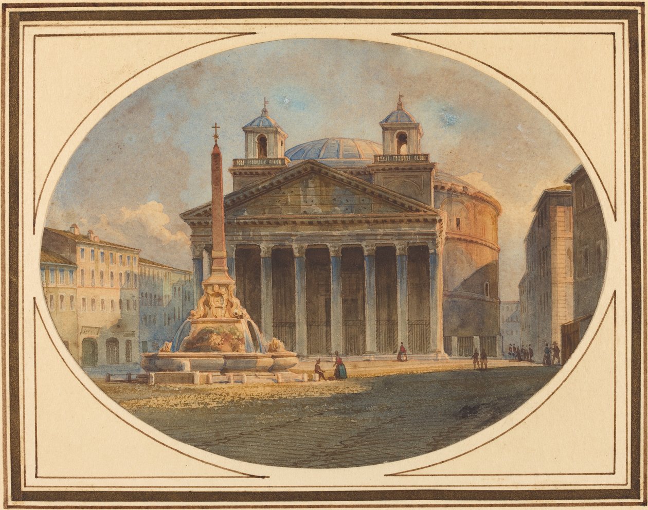 The Pantheon by Victor Jean Nicolle