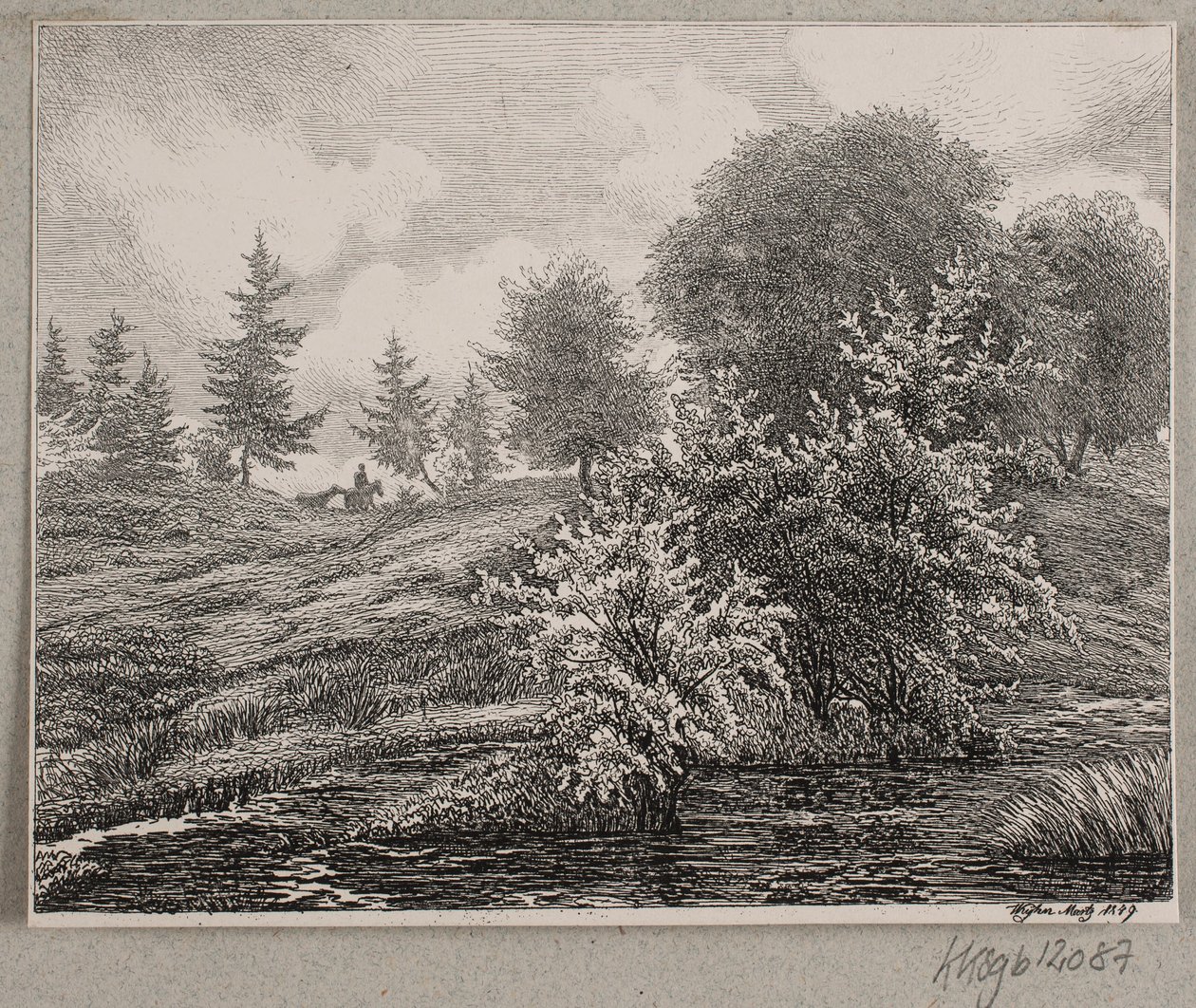 Hills by a Marsh by Vilhelm Kyhn