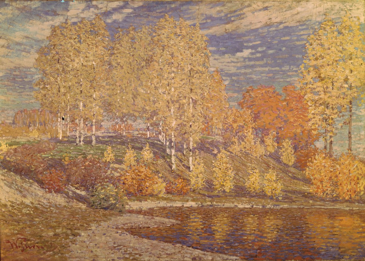 Autumn sun by Vilhelms Purvitis