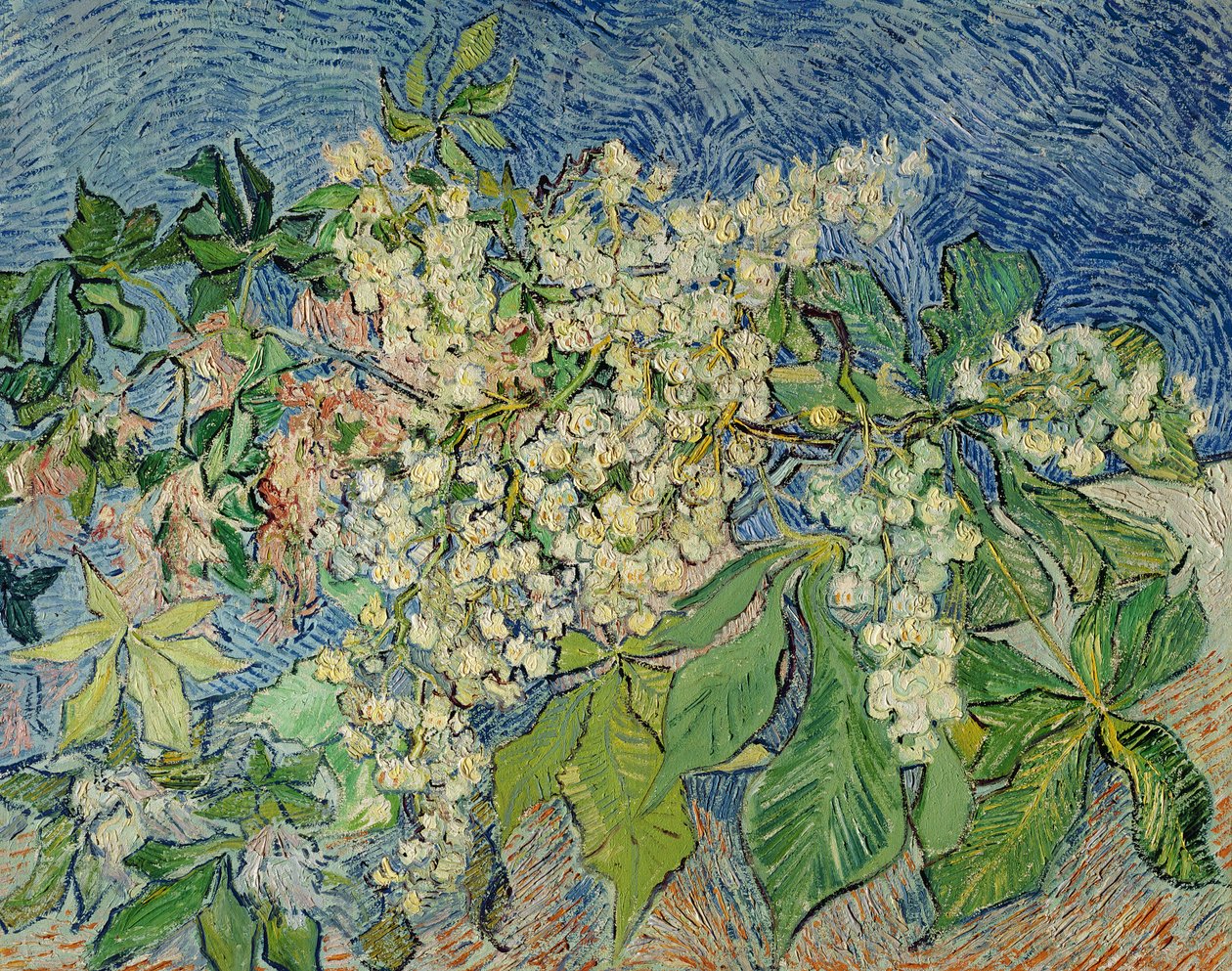 Blossoming Chestnut Branches by Vincent van Gogh