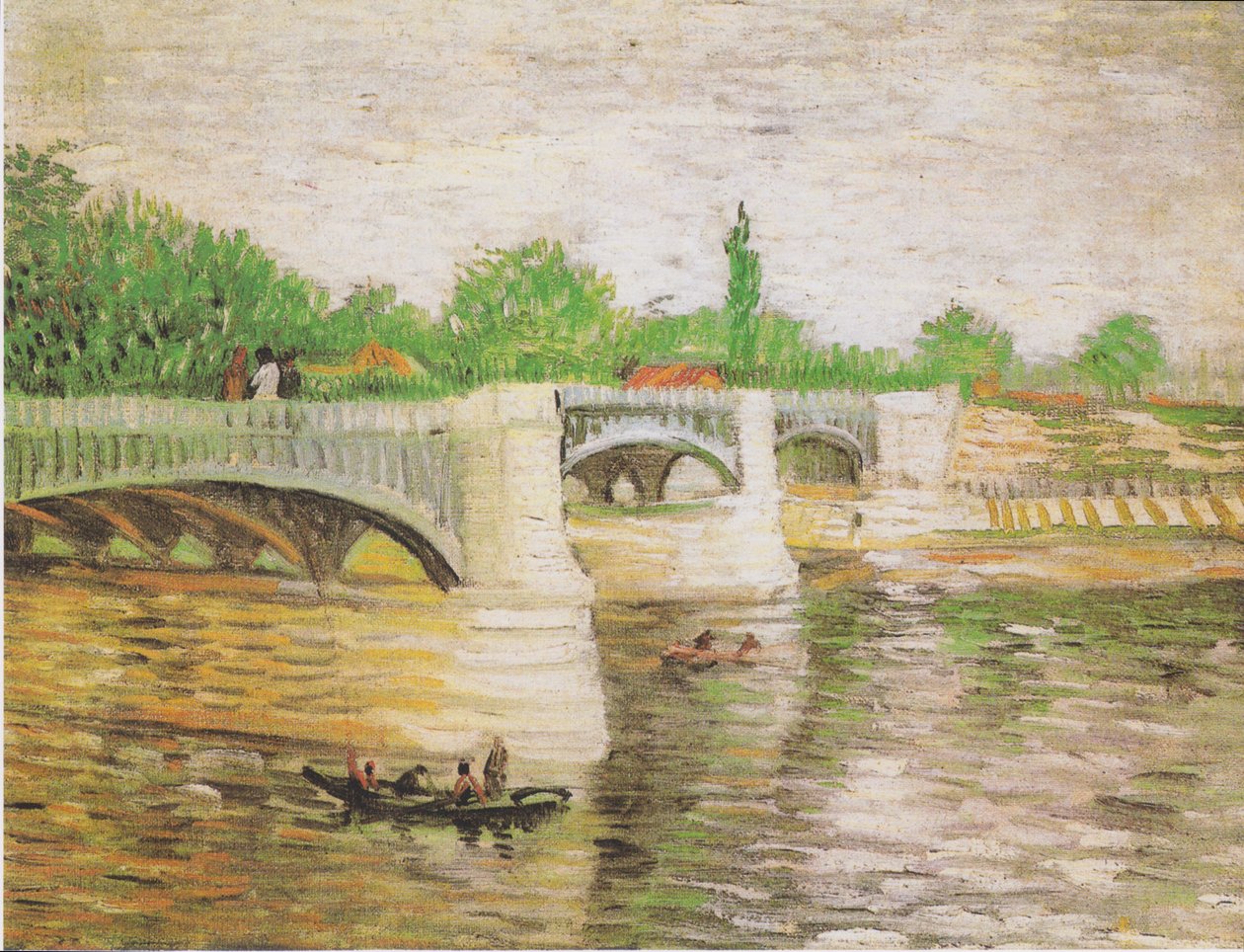 The Seine with the Pont de la Grande Jatte by Vincent van Gogh