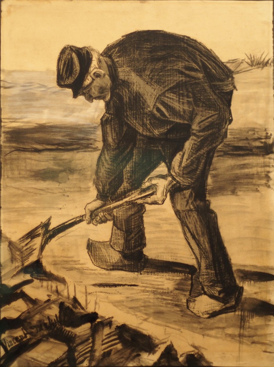 Digger by Vincent van Gogh