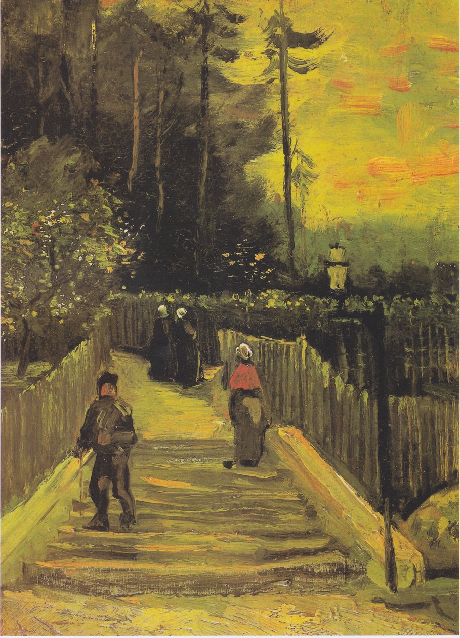 Small Path on Montmartre by Vincent van Gogh