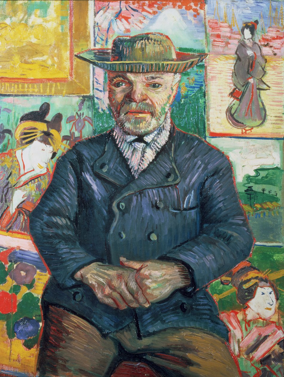 Pere Tanguy by Vincent van Gogh