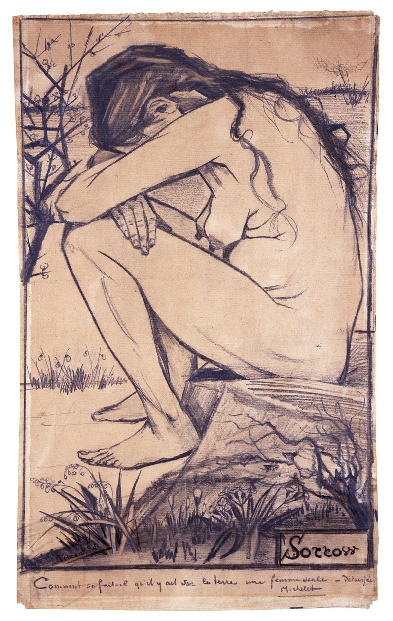 Sorrow by Vincent van Gogh