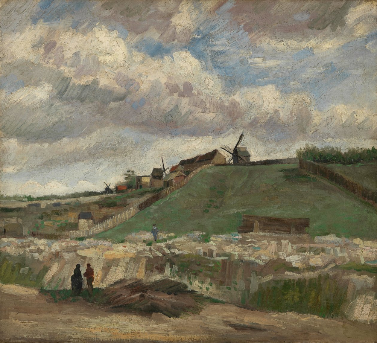 The Hill of Montmartre with Stone Quarry by Vincent van Gogh